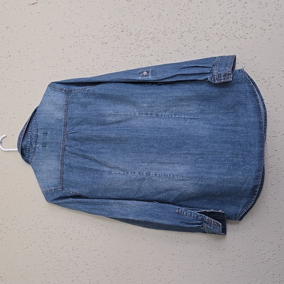 Diesel denim button-down shirt - Picture 8 of 11